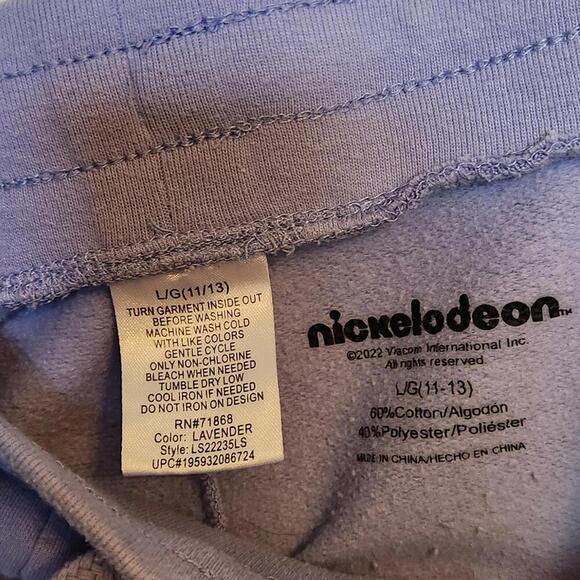 Nickelodeon Rugrats Purple Juniors Shorts - Picture 3 of 4
